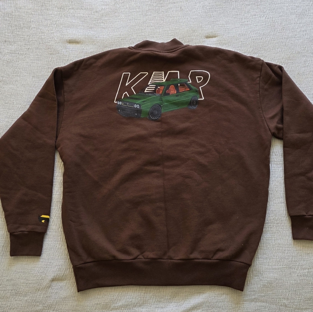 Graphic Sweatshirt Y2K Streetwear Crewneck Vintage Grunge Crewneck Pullover - Picture 10 of 11